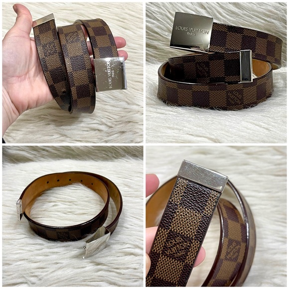 🌸Authentic LOUIS VUITTON Damier Ebene Ceinture belt - Picture 13 of 14